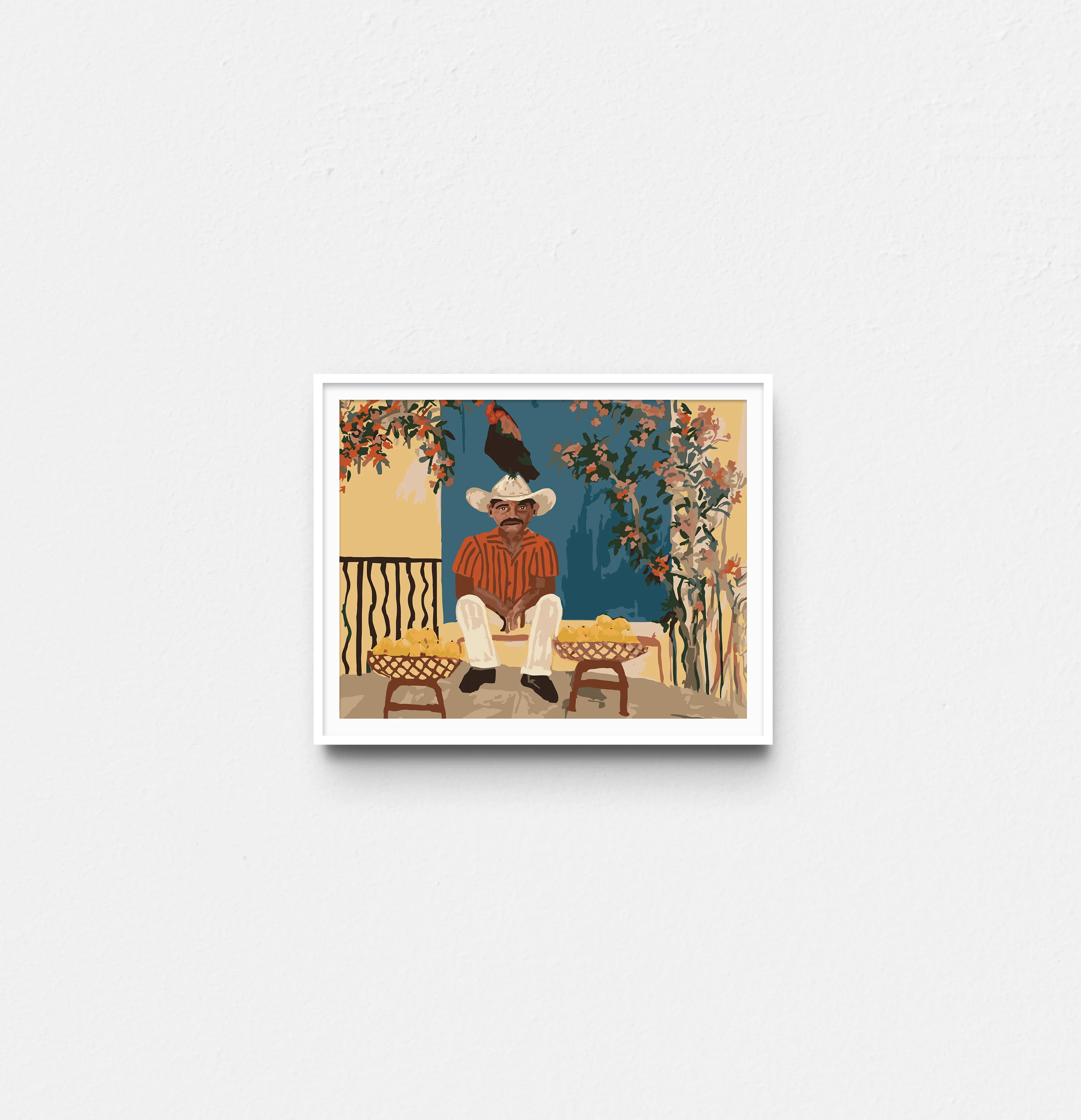Man and a Chicken (Mini Rolled) - Image 3